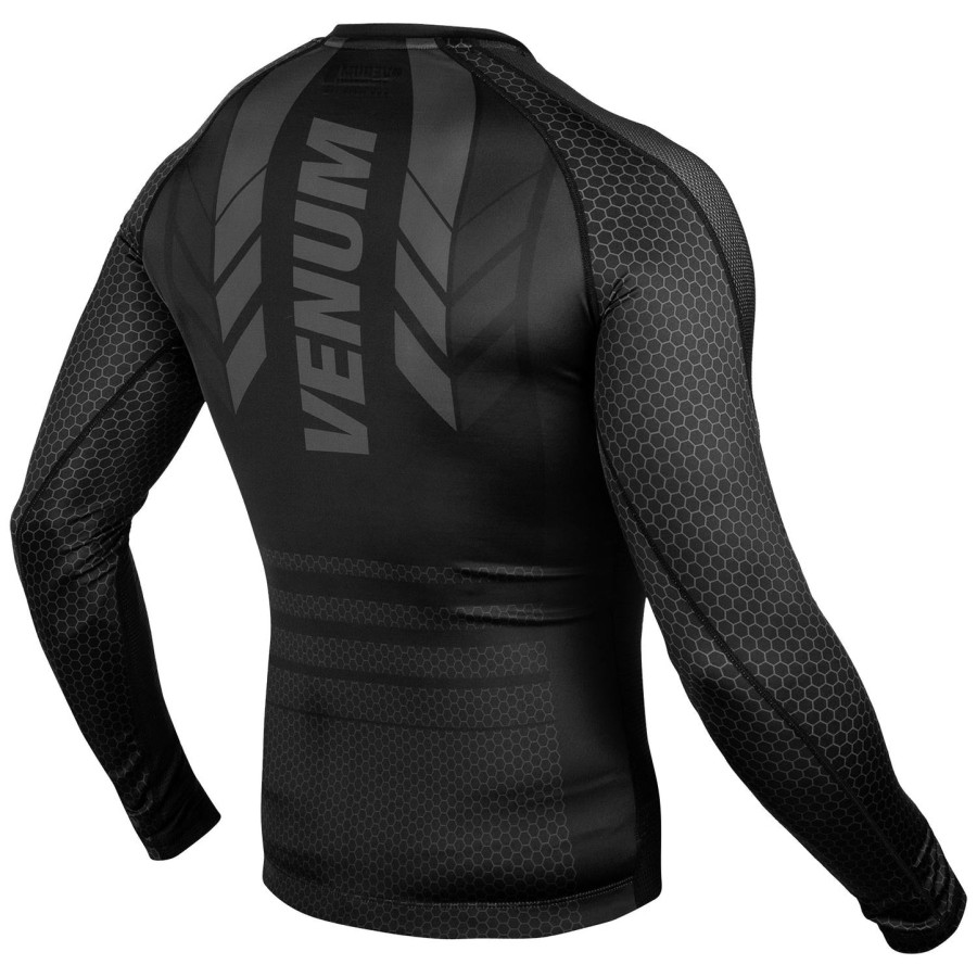 venum technical 2.0 rashguard - lange Ærmer - sortsort