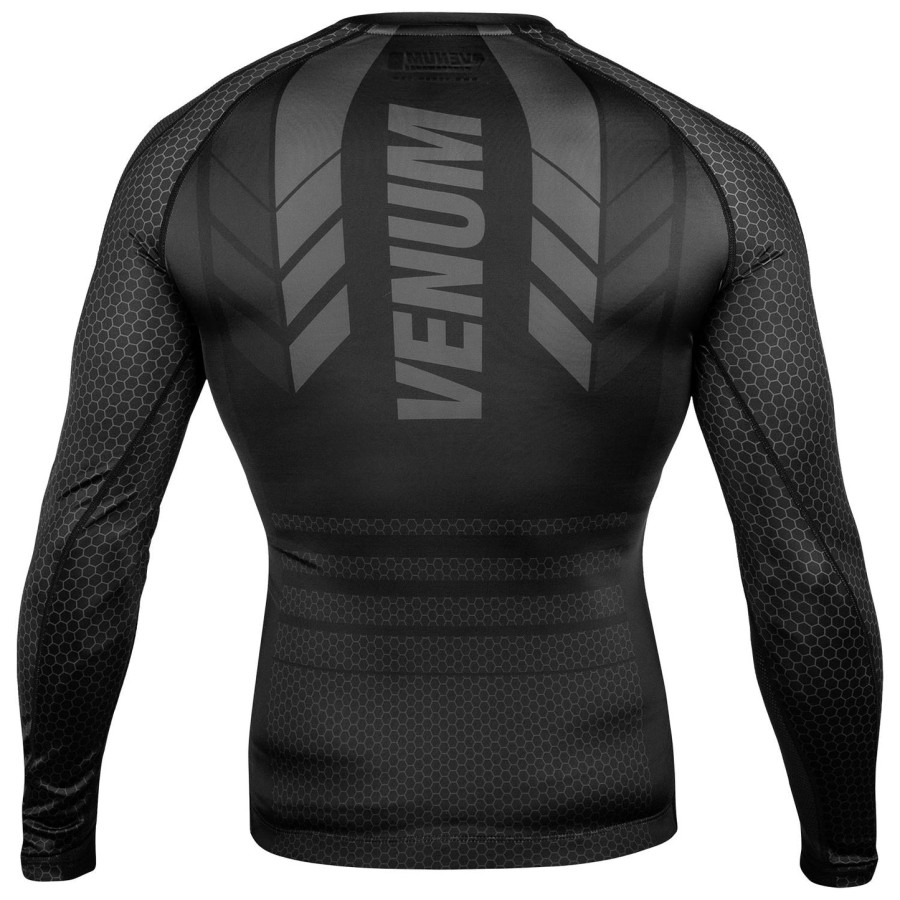 venum technical 2.0 rashguard - lange Ærmer - sortsort