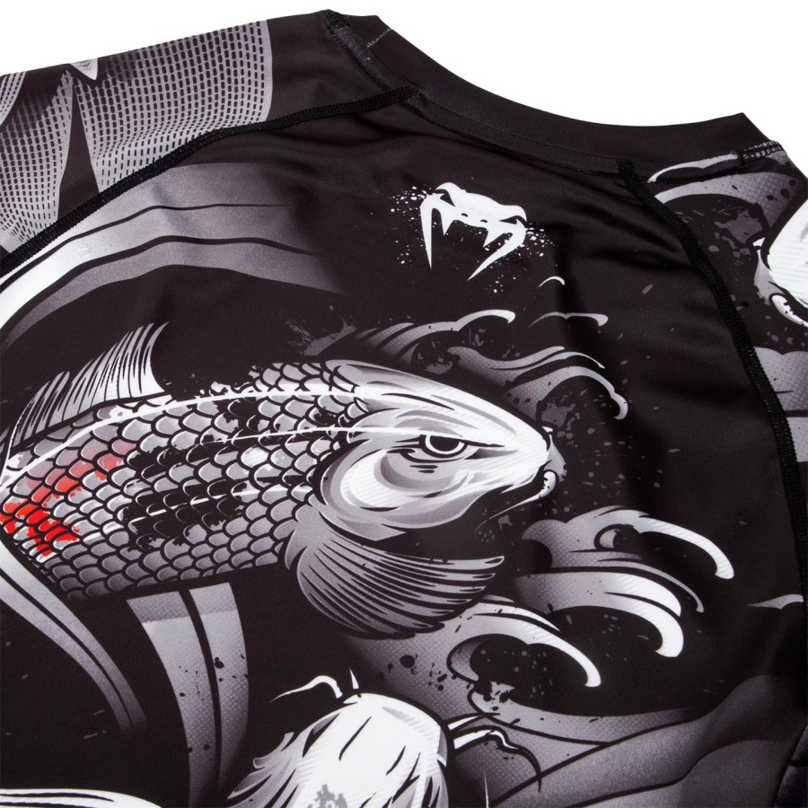 venum koi 2.0 rashguard - langærmet - sorthvid