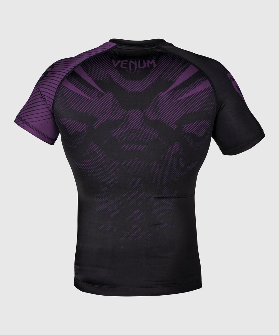 venum nogi 2.0 rashguard - kortærmet - sortlilla