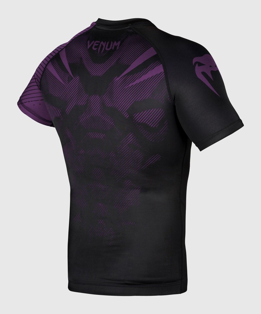 venum nogi 2.0 rashguard - kortærmet - sortlilla