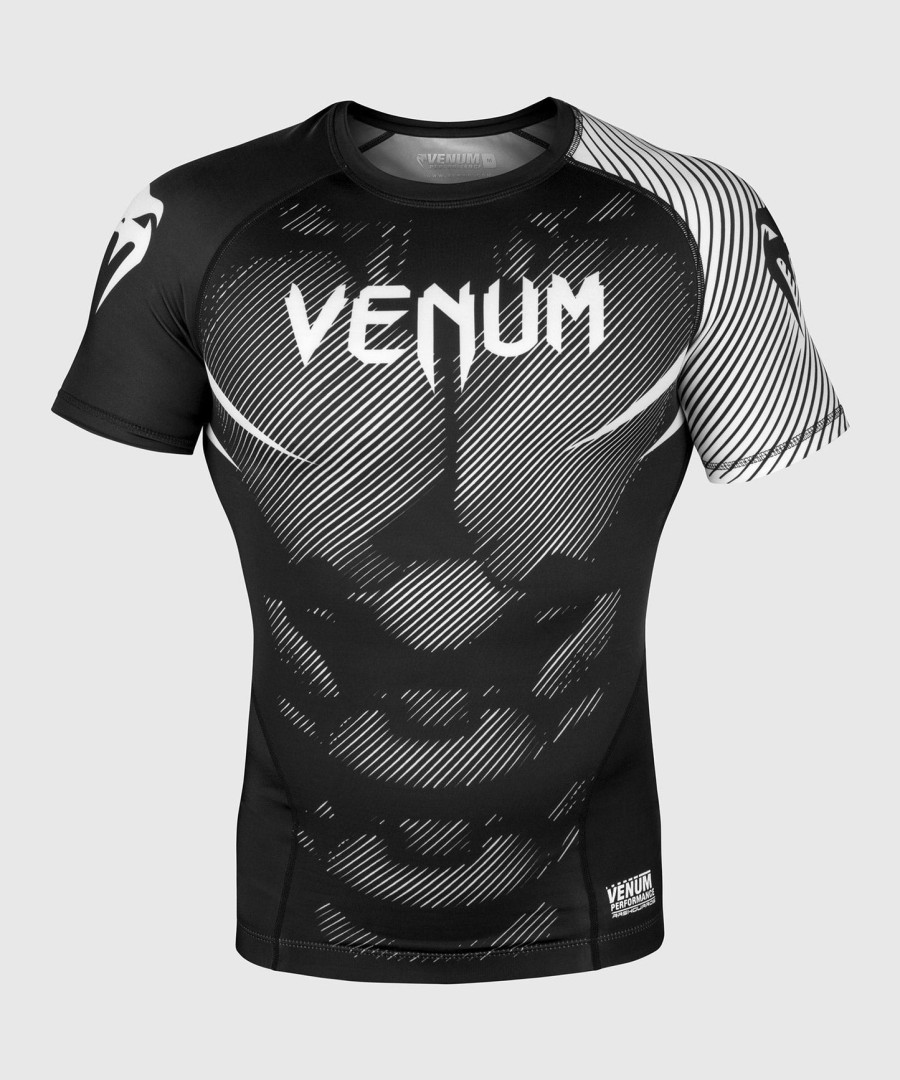 venum nogi 2.0 rashguard - kortærmet - sorthvid