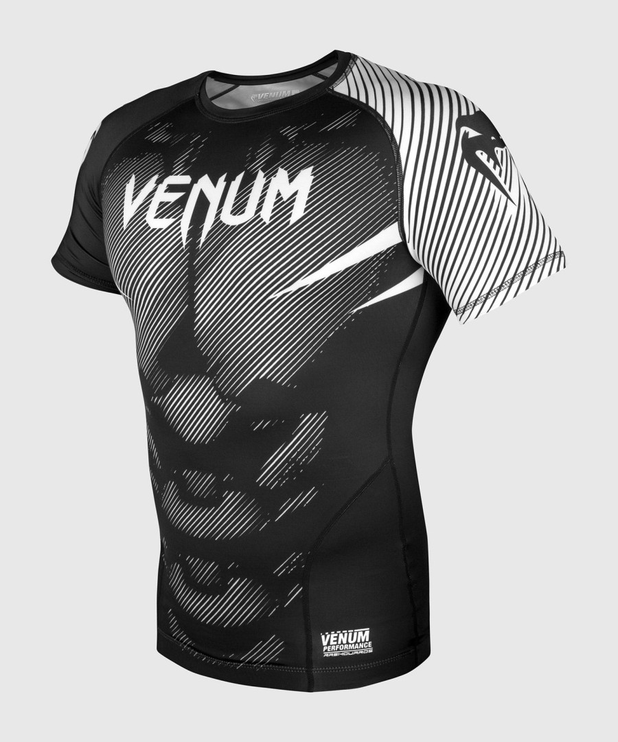 venum nogi 2.0 rashguard - kortærmet - sorthvid