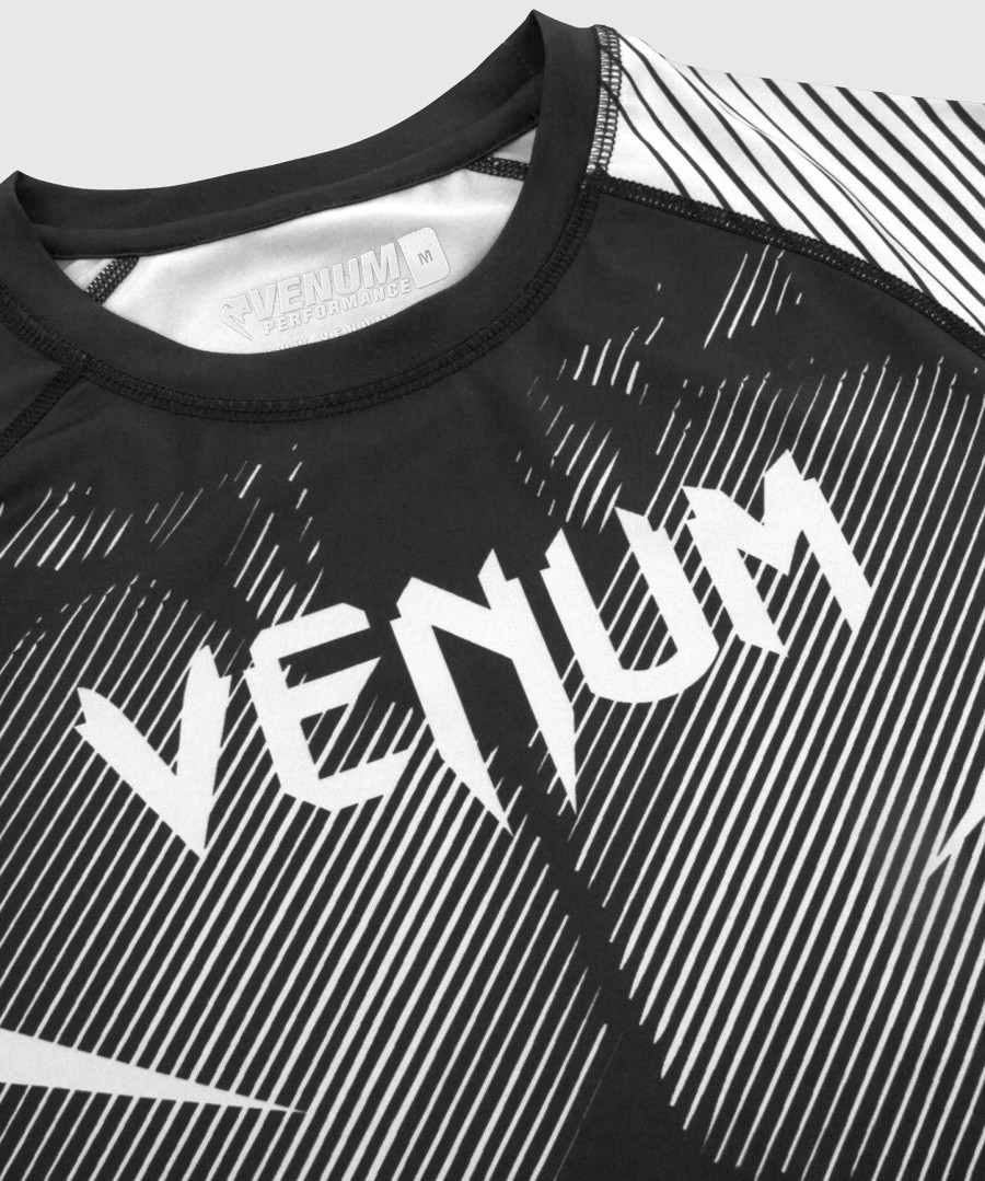 venum nogi 2.0 rashguard - kortærmet - sorthvid