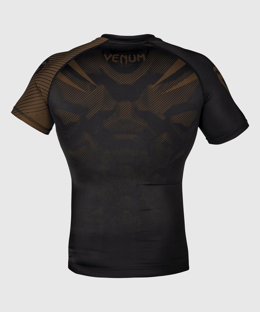venum nogi 2.0 rashguard - kortærmet - sortbrun