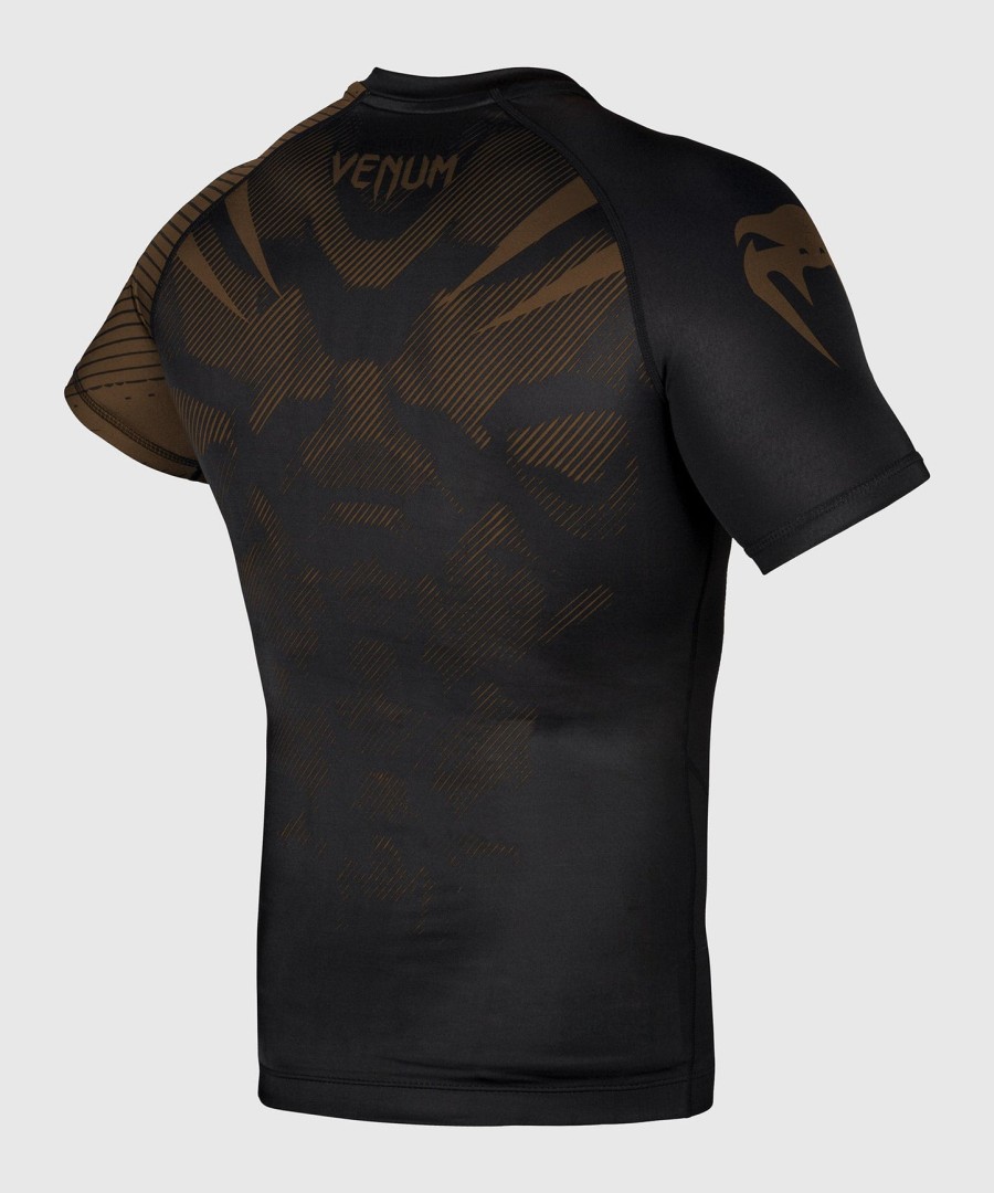 venum nogi 2.0 rashguard - kortærmet - sortbrun