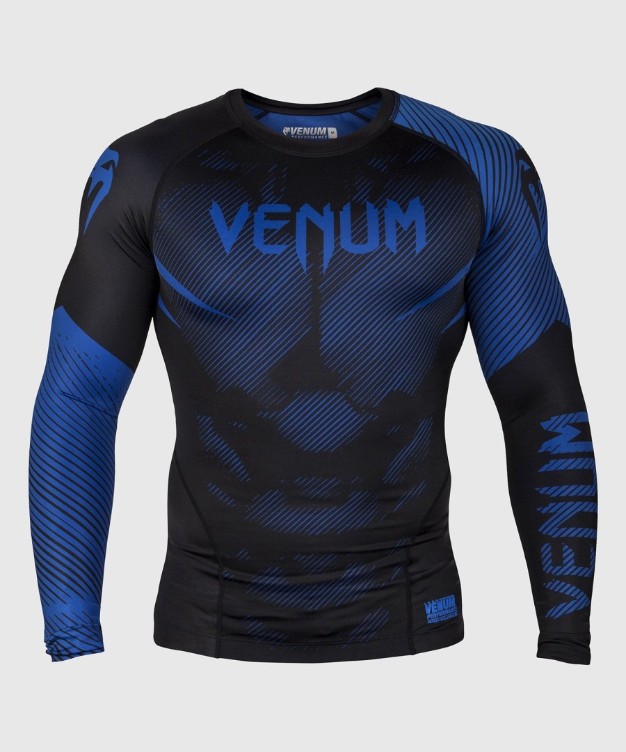 venum nogi 2.0 rashguard - langærmet - sortblå