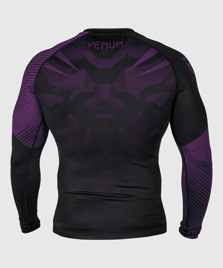 venum nogi 2.0 rashguard - langærmet - sortlilla