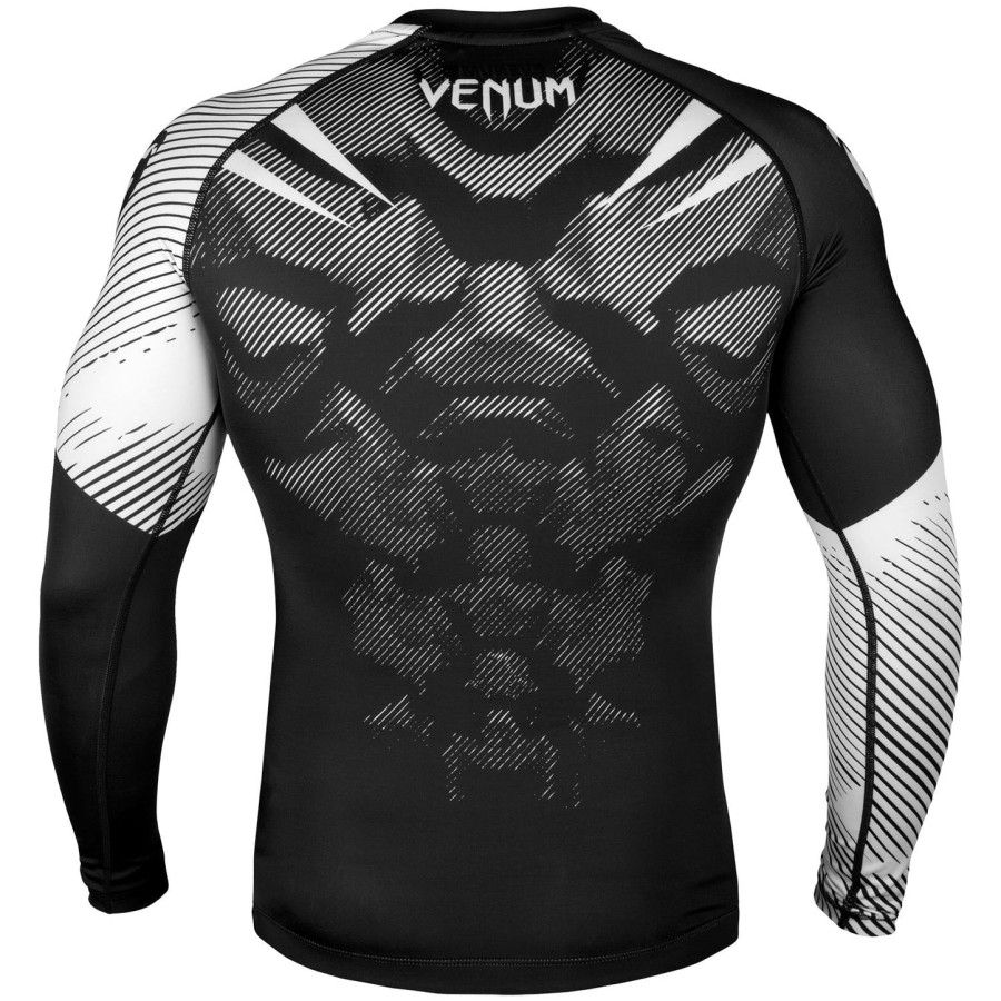 venum nogi 2.0 rashguard - langærmet - sorthvid