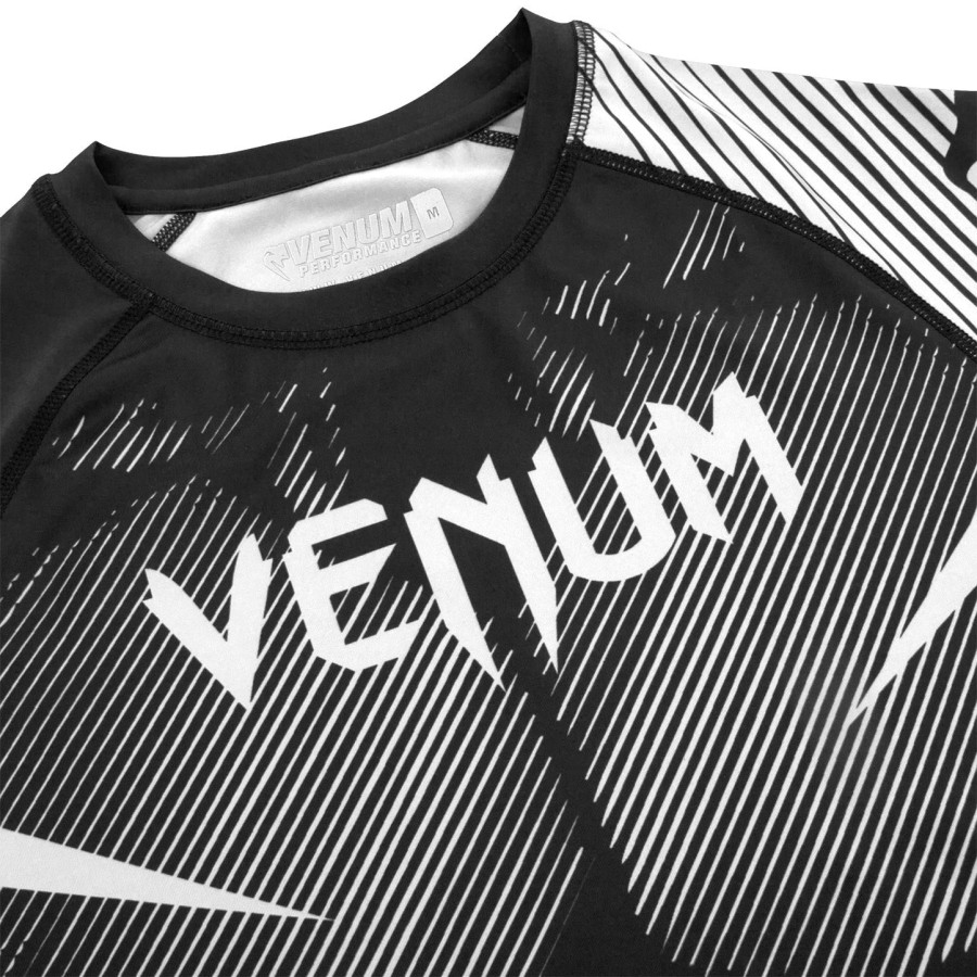 venum nogi 2.0 rashguard - langærmet - sorthvid