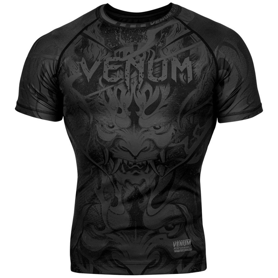 venum devil rashguard - kortærmet - sortsort