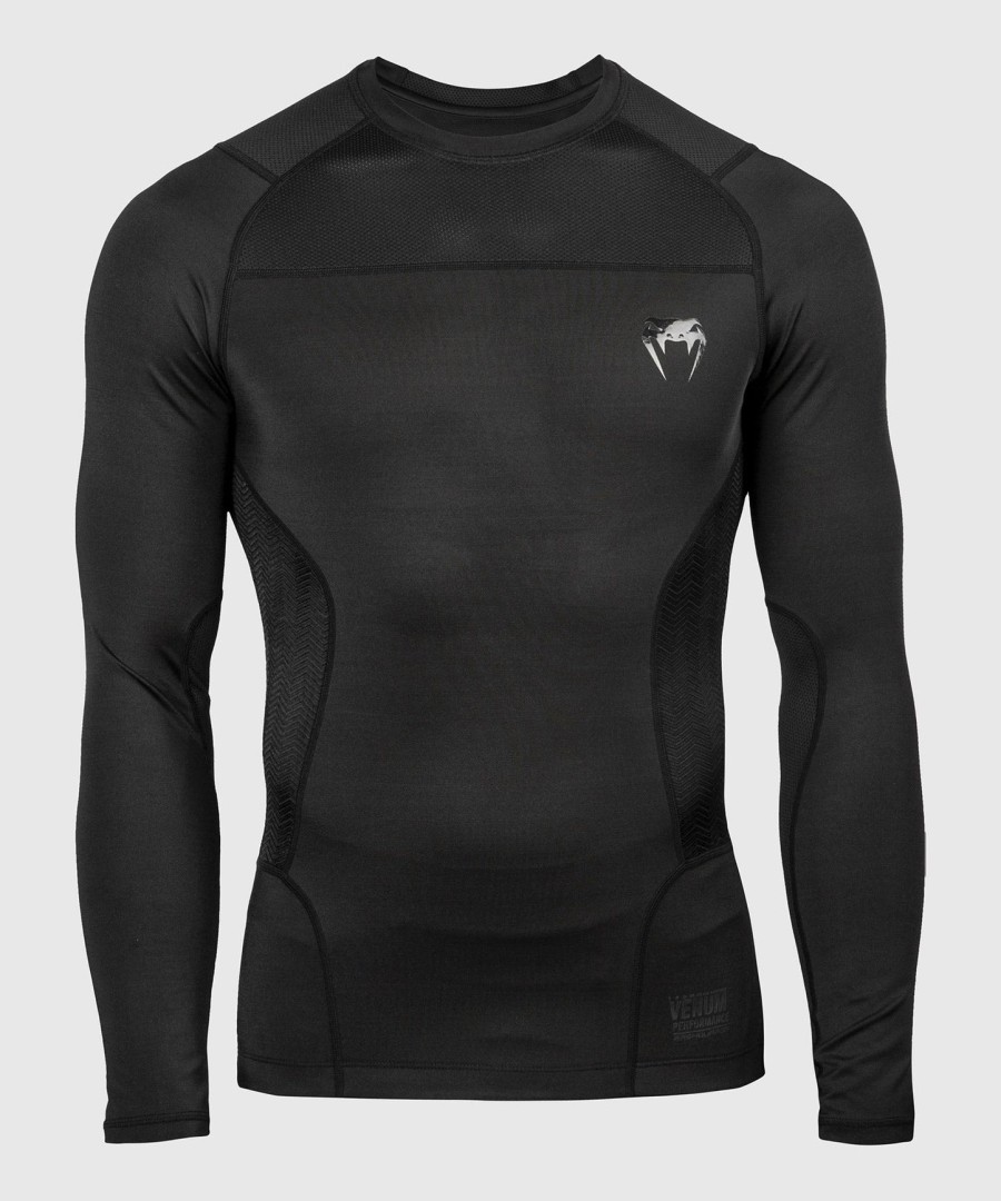 venum g-fit rashguard - lange Ærmer - sort