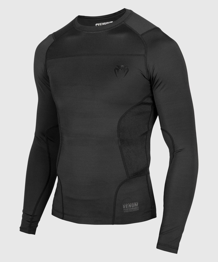 venum g-fit rashguard - lange Ærmer - sort