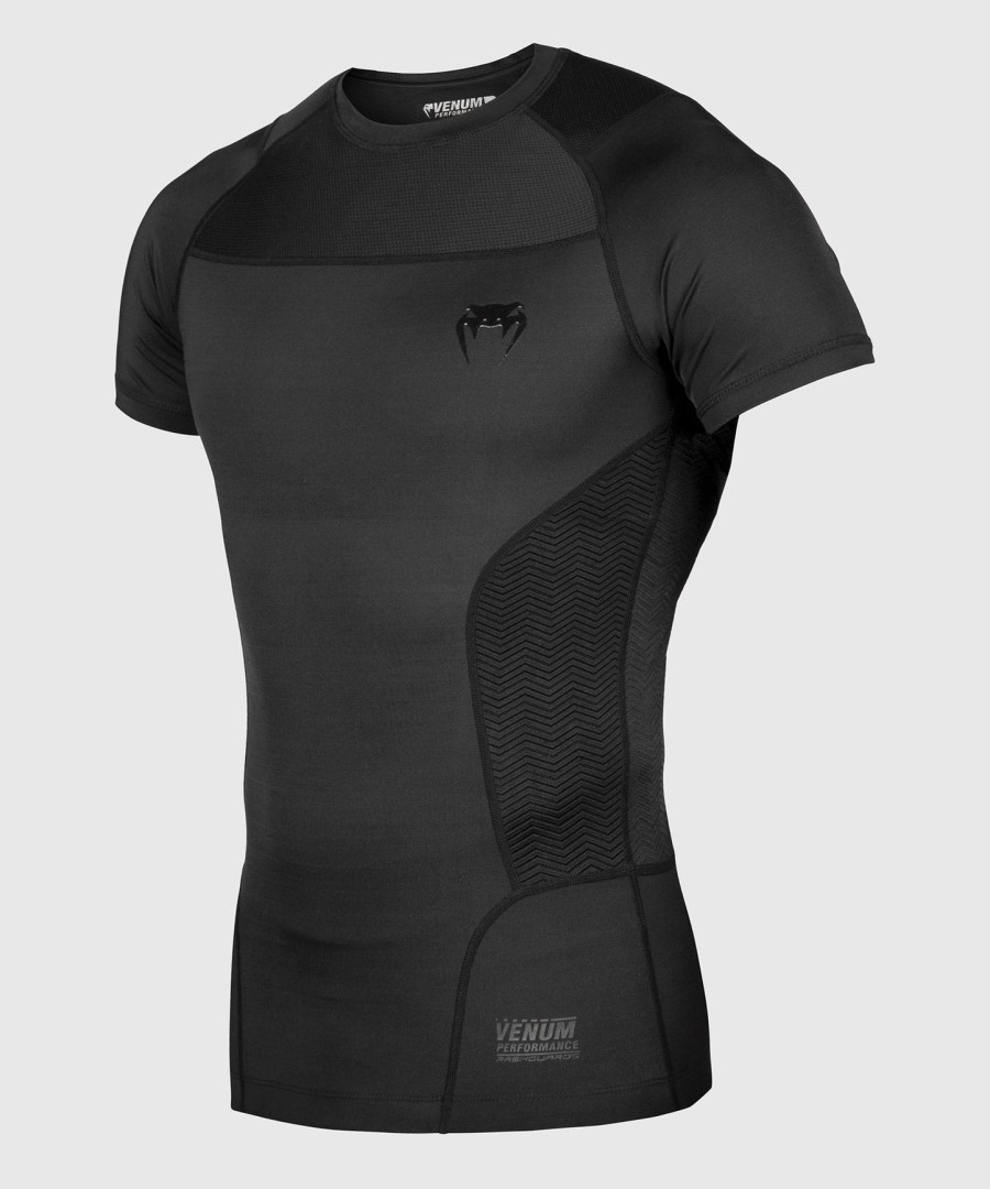 venum g-fit rashguard - kortærmet - sort
