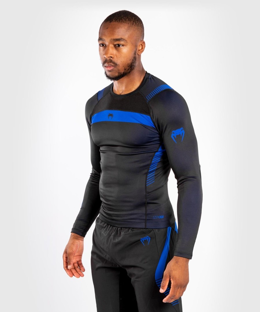 venum nogi 3.0 rashguard - langærmet - sortblå