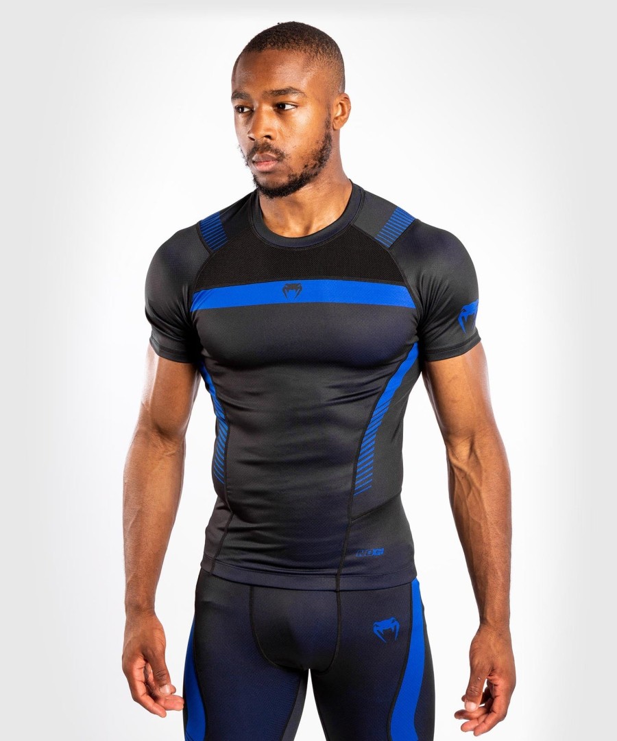 venum nogi 3.0 rashguard - kortærmet - sortblå