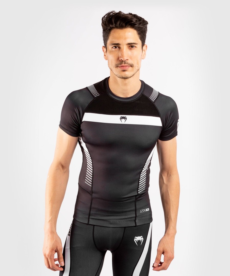 venum nogi 3.0 rashguard - kortærmet - sorthvid