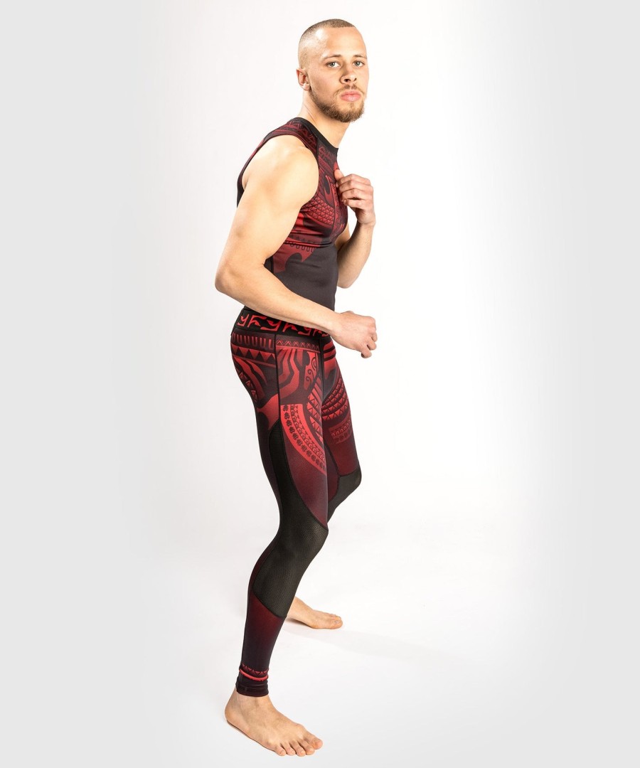 venum nakahi rashguard - Ærmeløs - sortrød