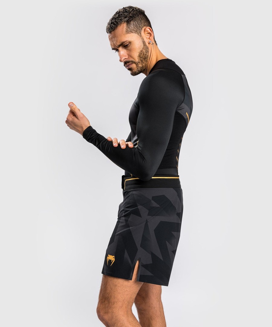venum razor rashguard langærmet - sortguld