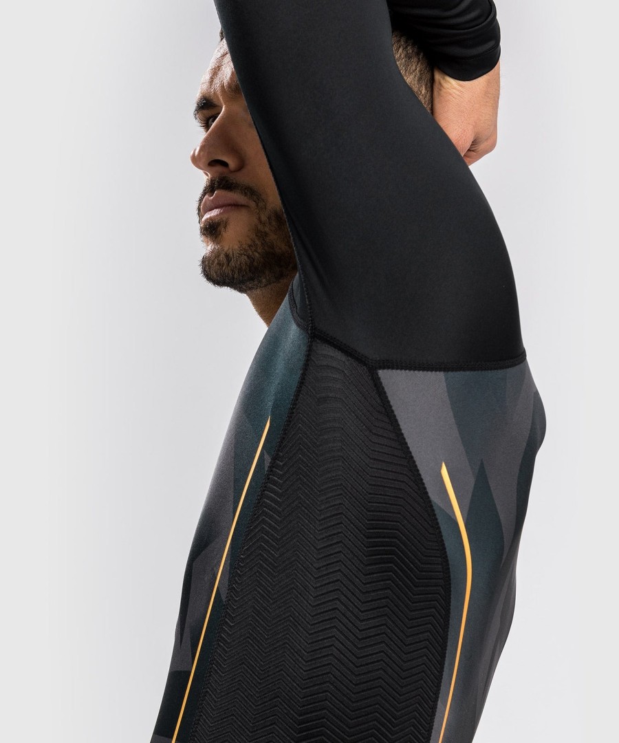 venum razor rashguard langærmet - sortguld