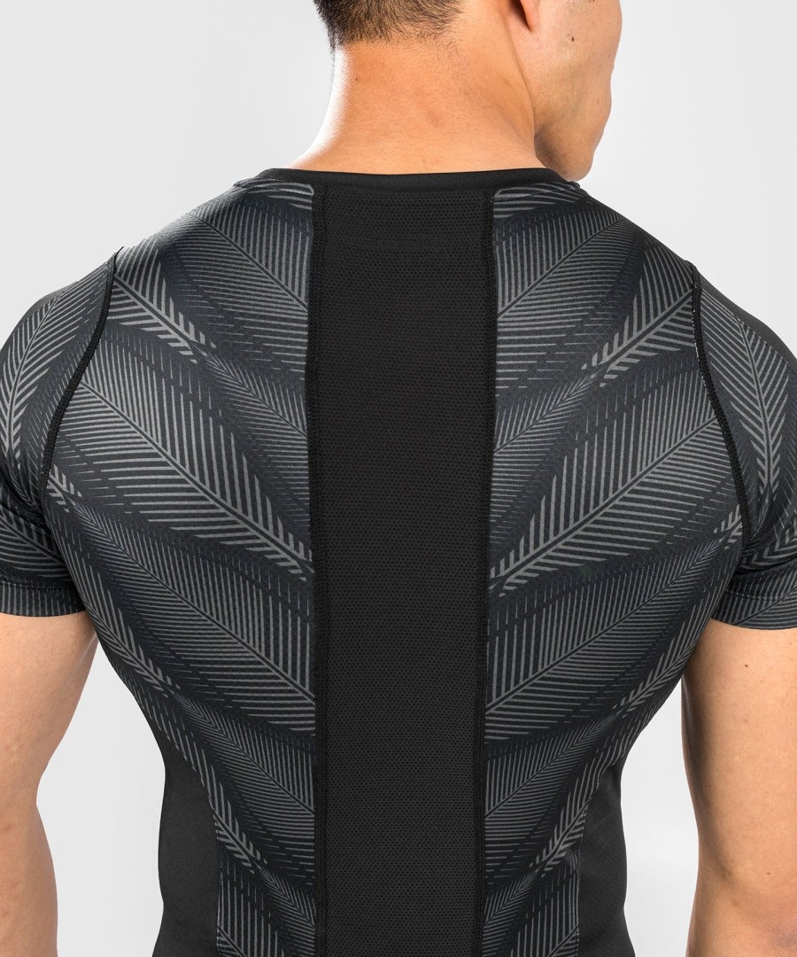venum phantom rashguard kortærmet - sortrød