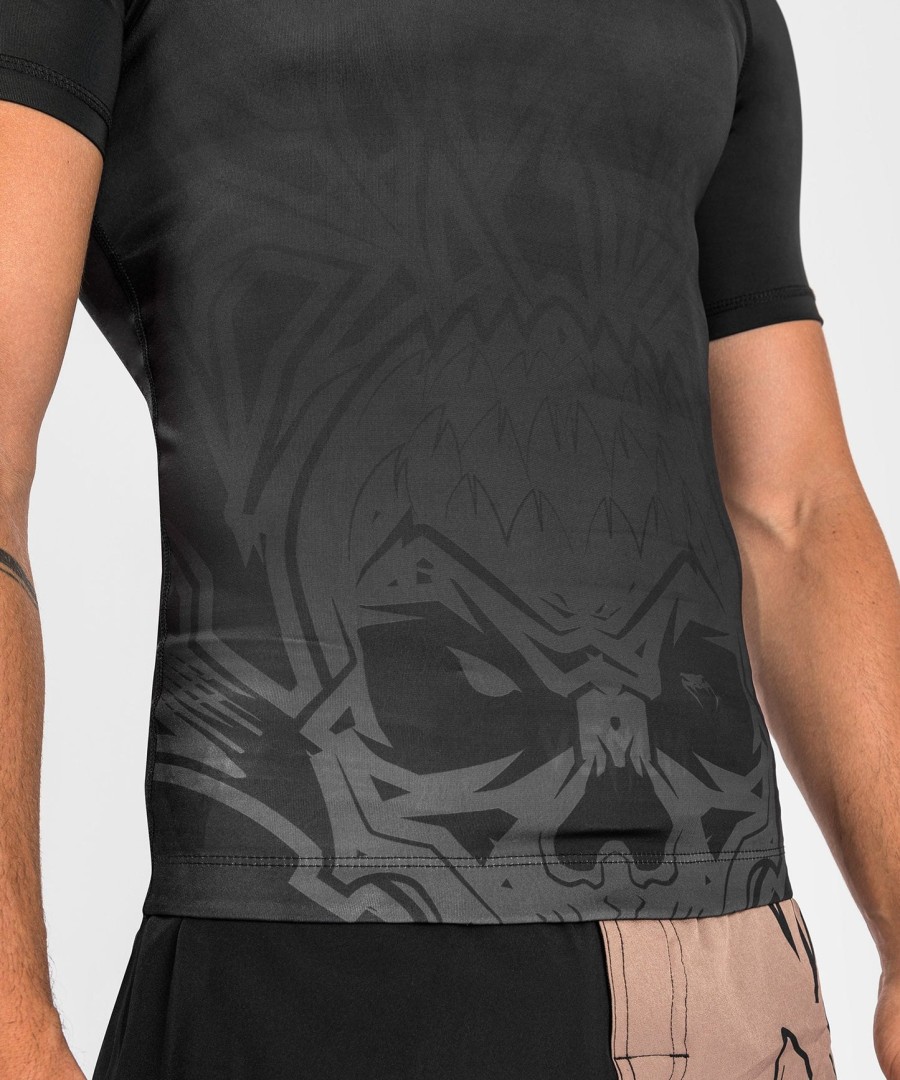 venum reorg rashguard - kortærmet - sort