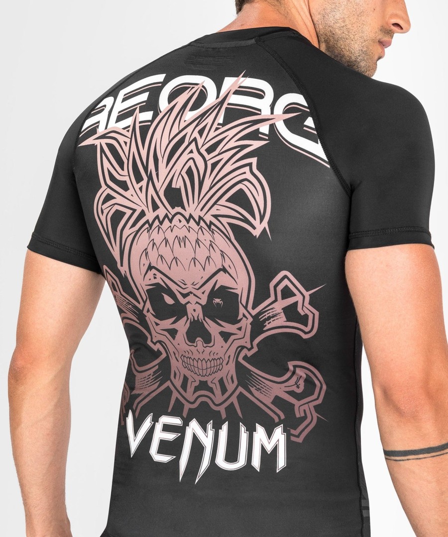 venum reorg rashguard - kortærmet - sort