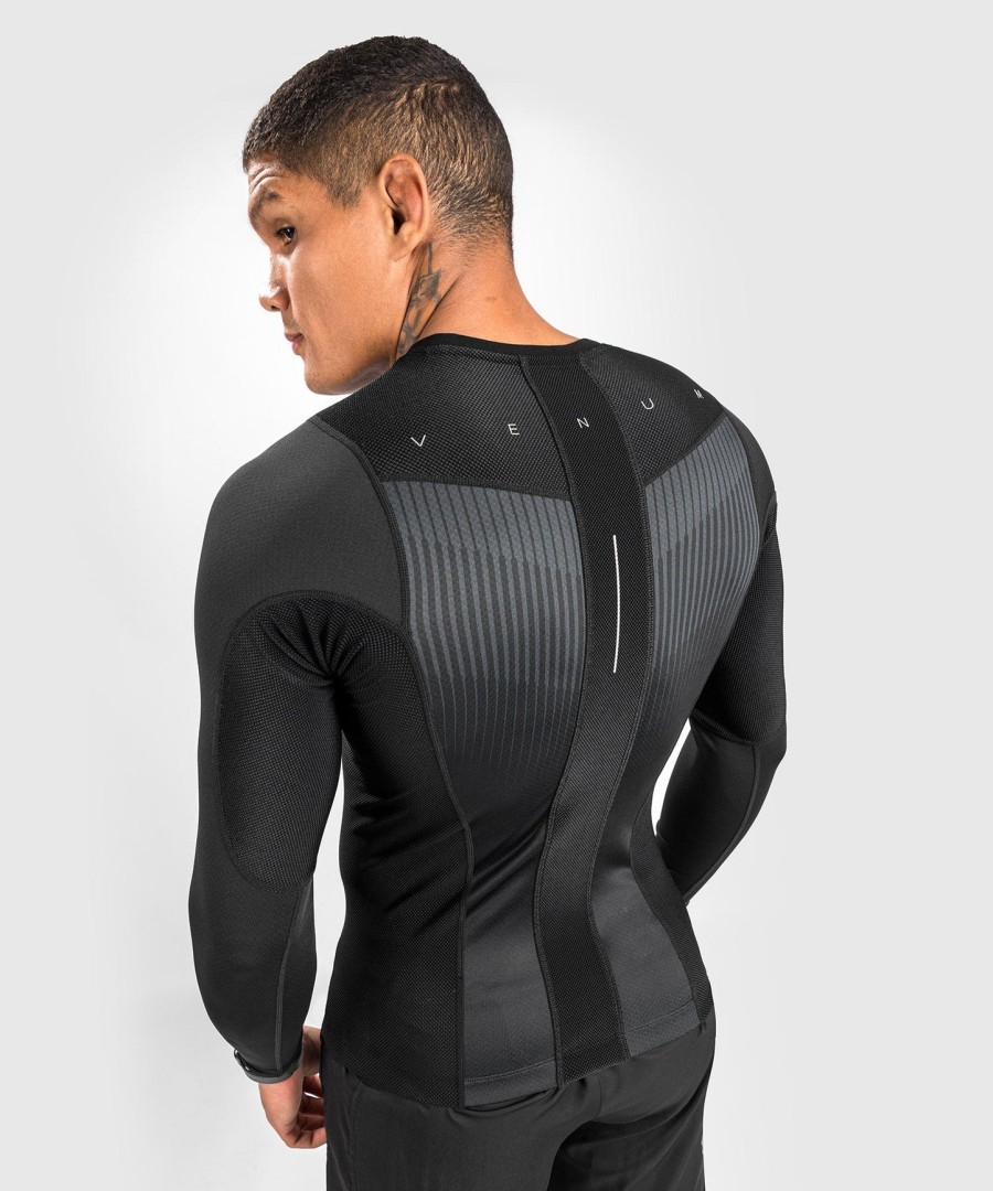 venum biomecha rashguard langærmet - sortgrå