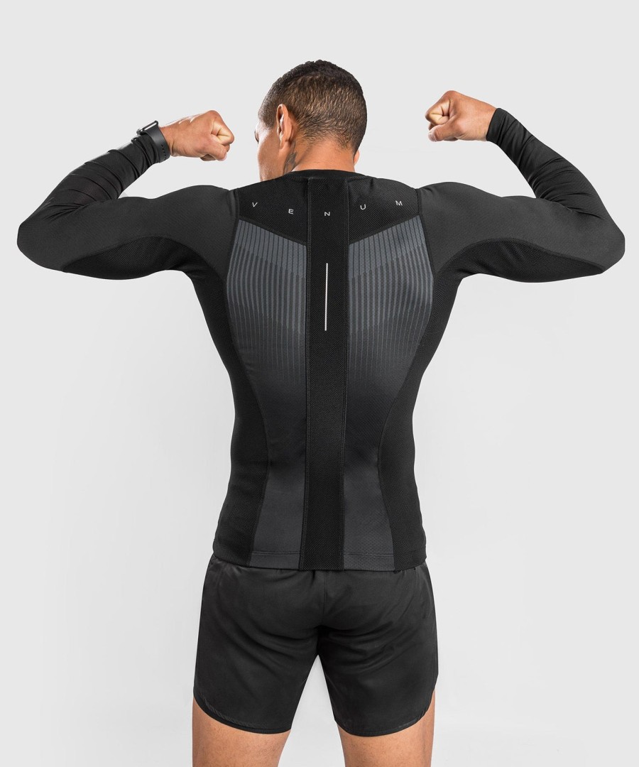 venum biomecha rashguard langærmet - sortgrå