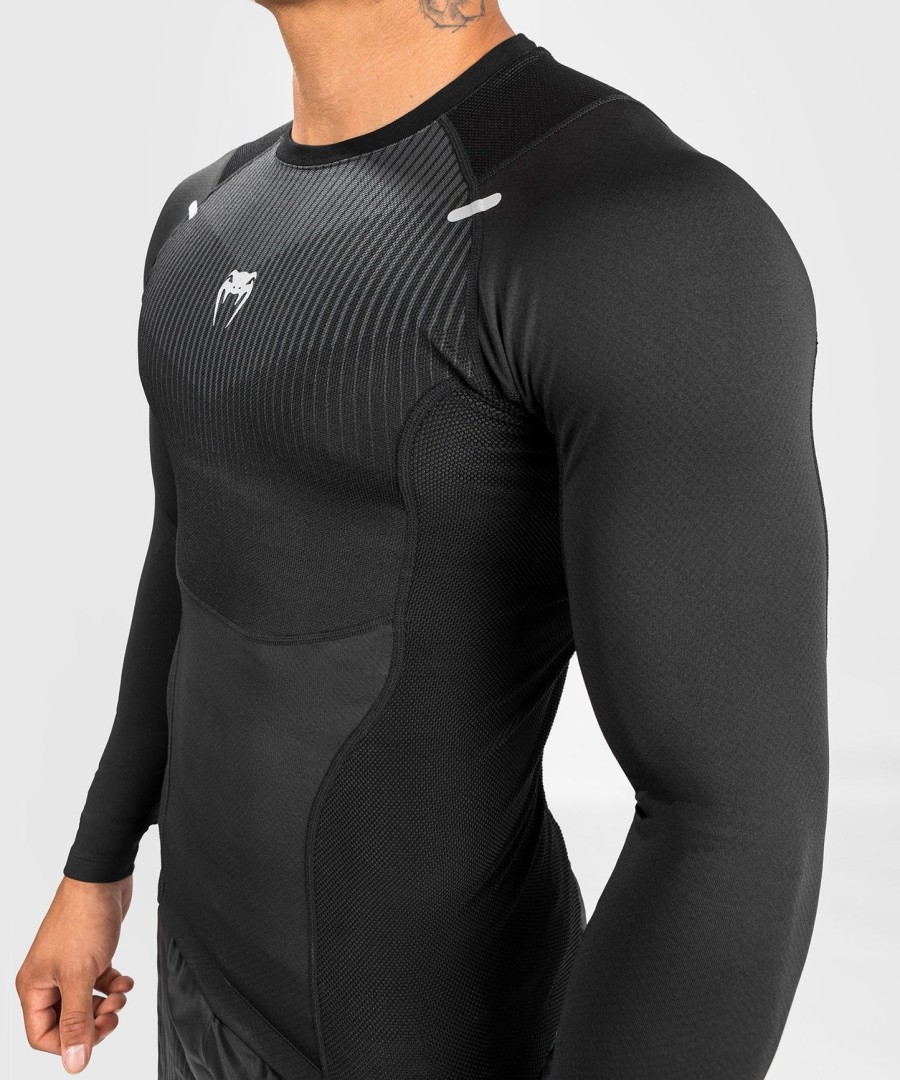 venum biomecha rashguard langærmet - sortgrå