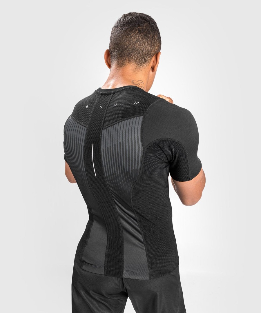 venum biomecha rashguard kortærmet - sortgrå
