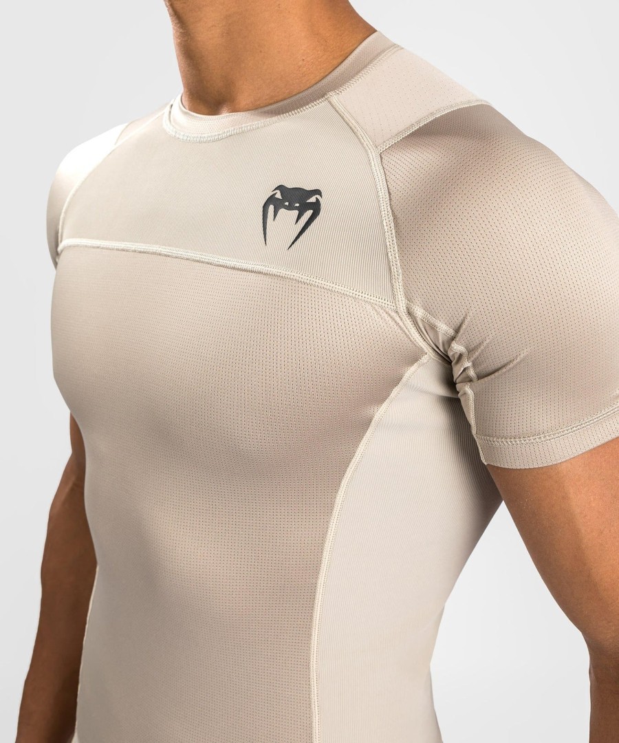 venum g-fit air rashguards kortærmet - sand