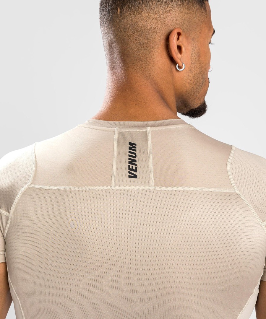 venum g-fit air rashguards kortærmet - sand