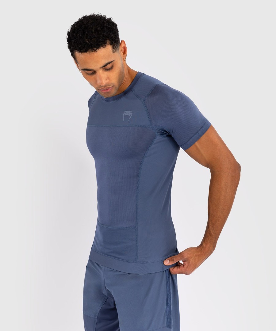 venum g-fit air herre kortærmet rashguard - tåget blå
