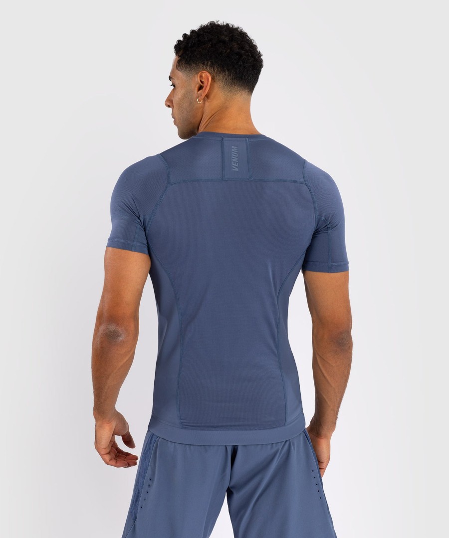 venum g-fit air herre kortærmet rashguard - tåget blå