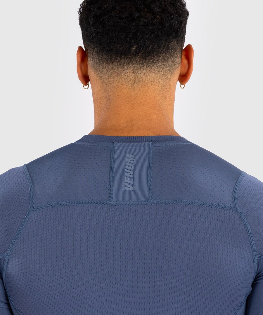 venum g-fit air herre kortærmet rashguard - tåget blå