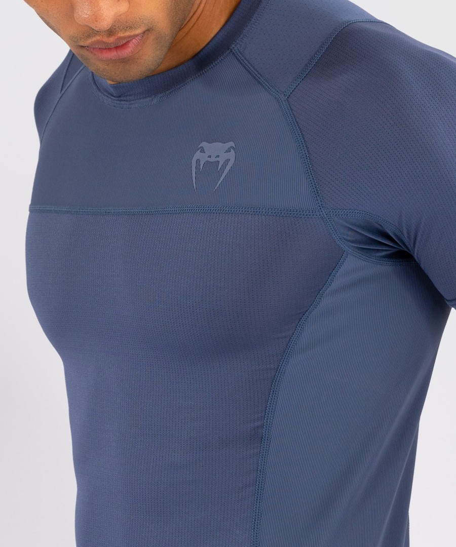 venum g-fit air herre kortærmet rashguard - tåget blå