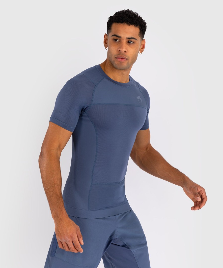 venum g-fit air herre kortærmet rashguard - tåget blå