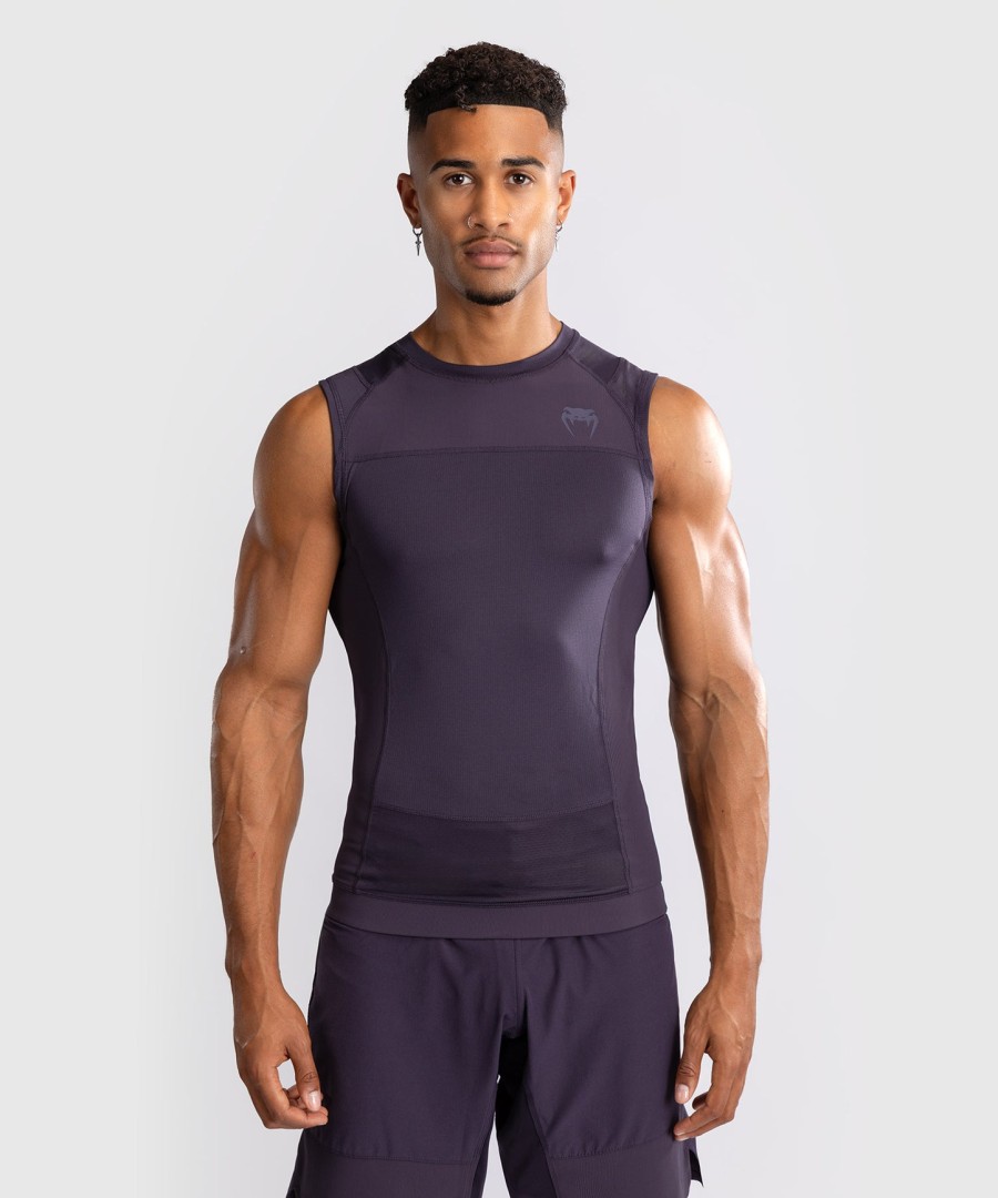 venum g-fit air herre Ærmeløs rashguard - dyb lilla