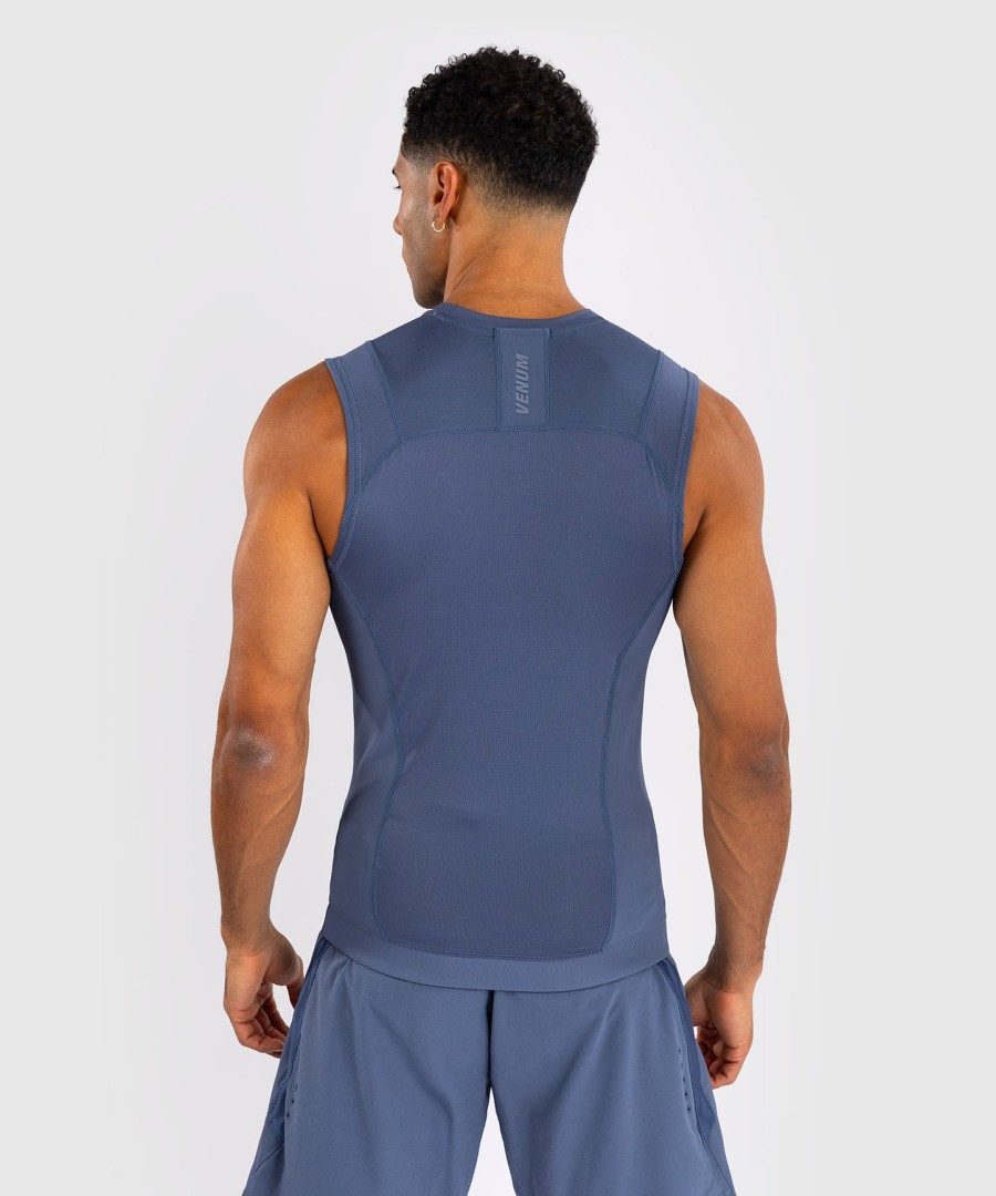 venum g-fit air herre Ærmeløs rashguard - tåget blå