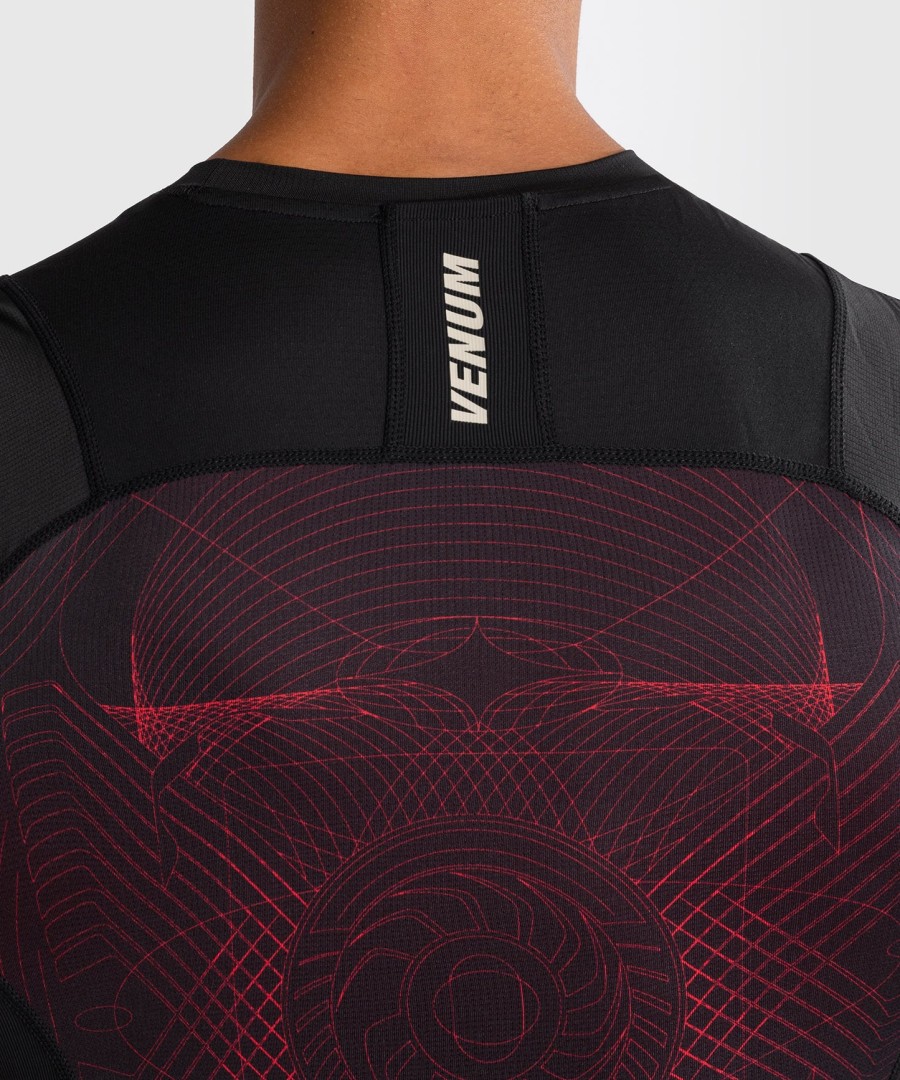 venum g-fit air herre Ærmeløs rashguard - dyb sortildrød