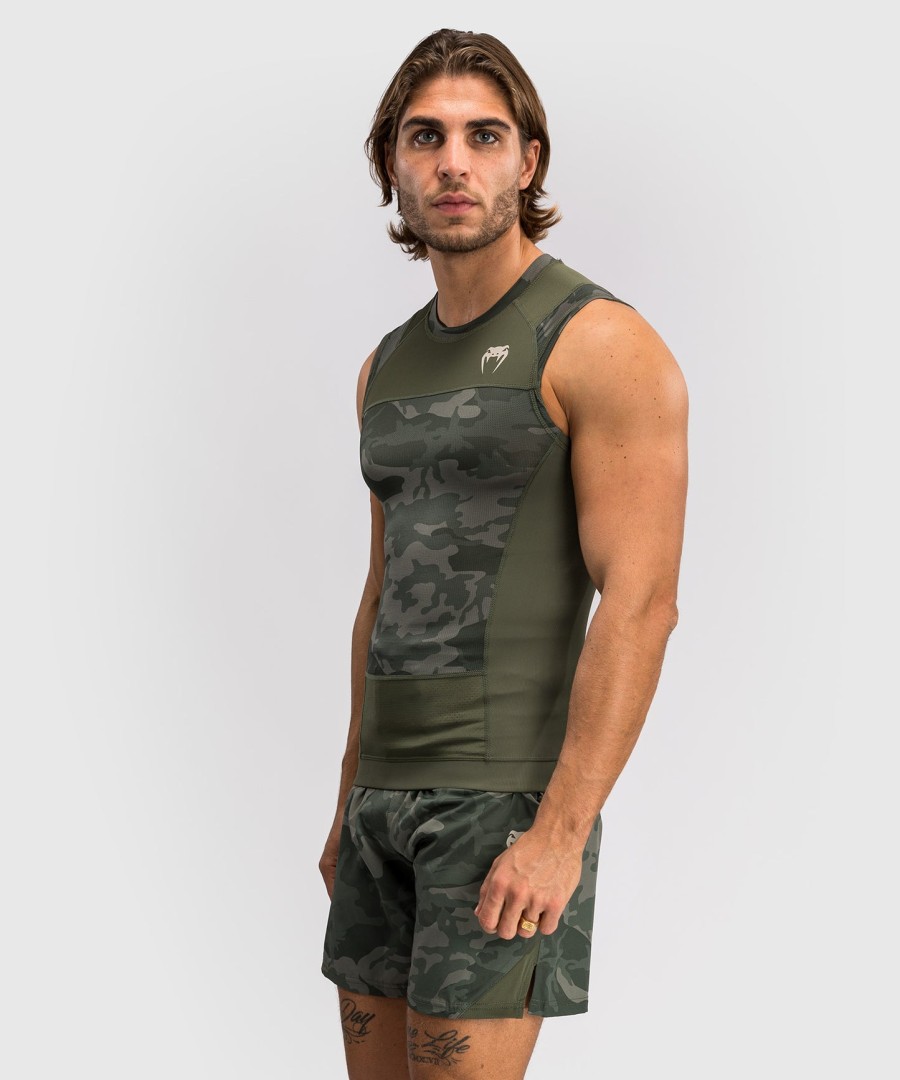 venum g-fit air herre Ærmeløs rashguard - army camo