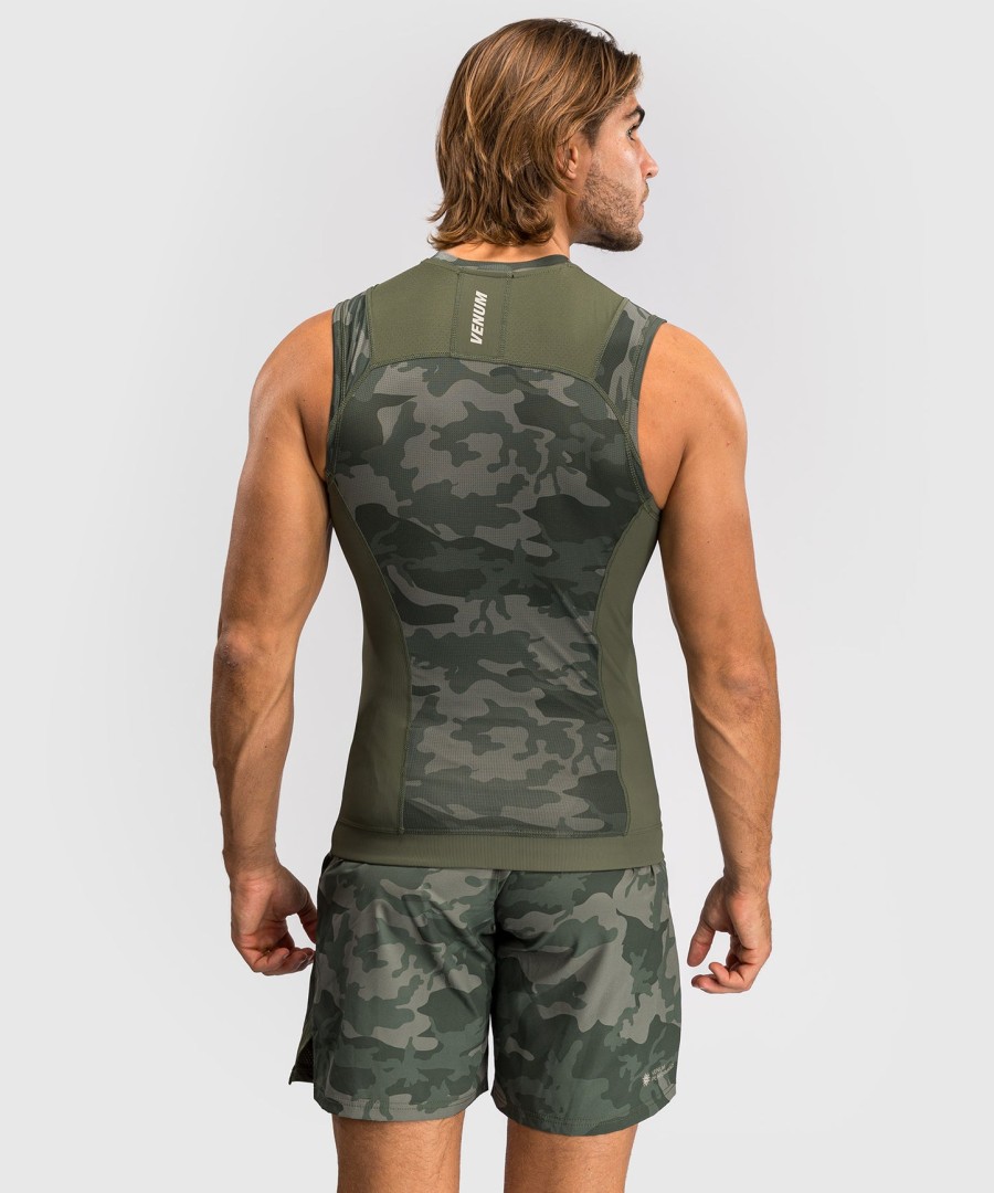 venum g-fit air herre Ærmeløs rashguard - army camo