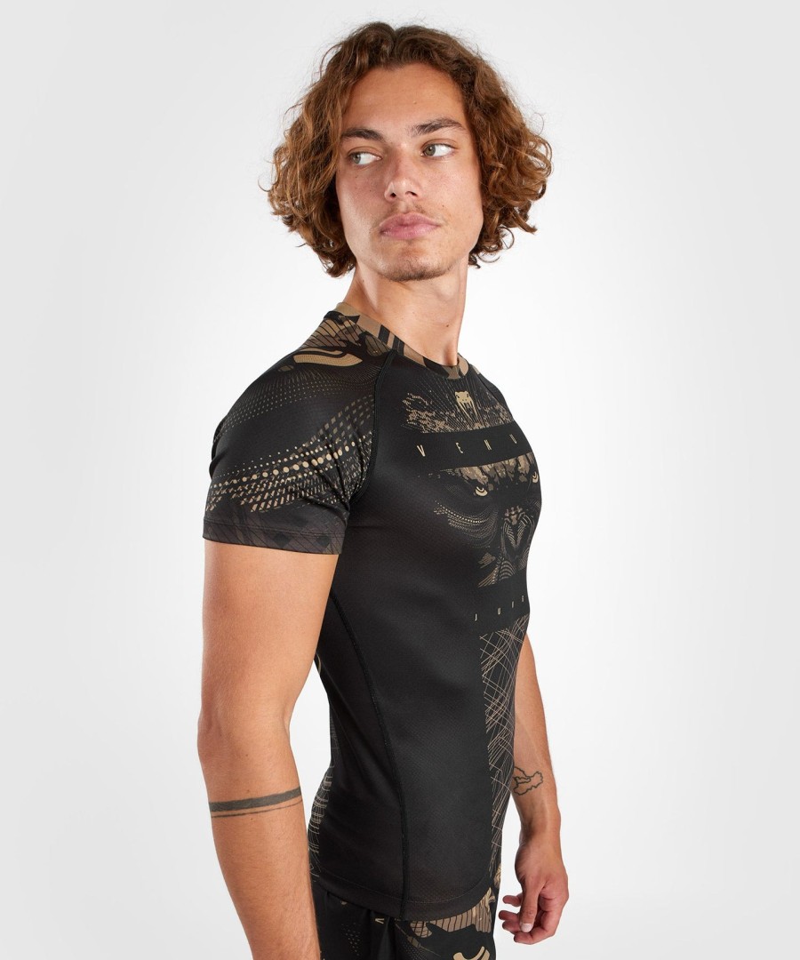 venum gorilla jungle rashguard kortærmet - sortsand