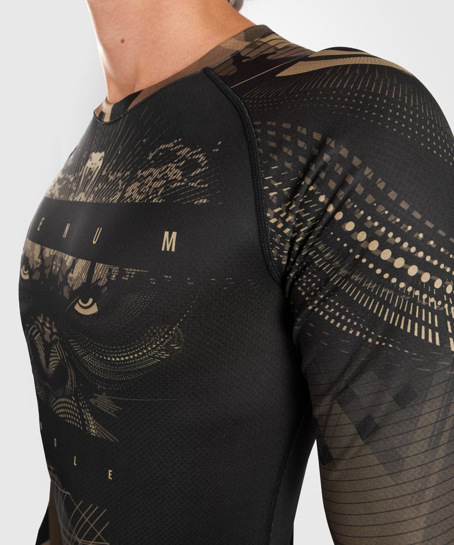 venum gorilla jungle rashguard langærmet - sortsand