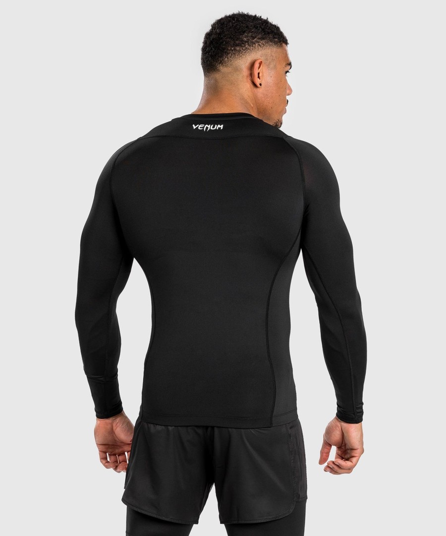 venum attack herre langærmet rashguard - sortgrå