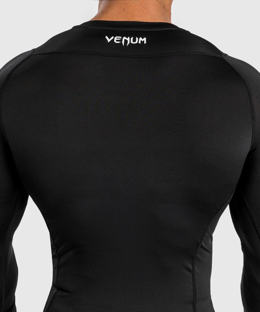 venum attack herre langærmet rashguard - sortgrå