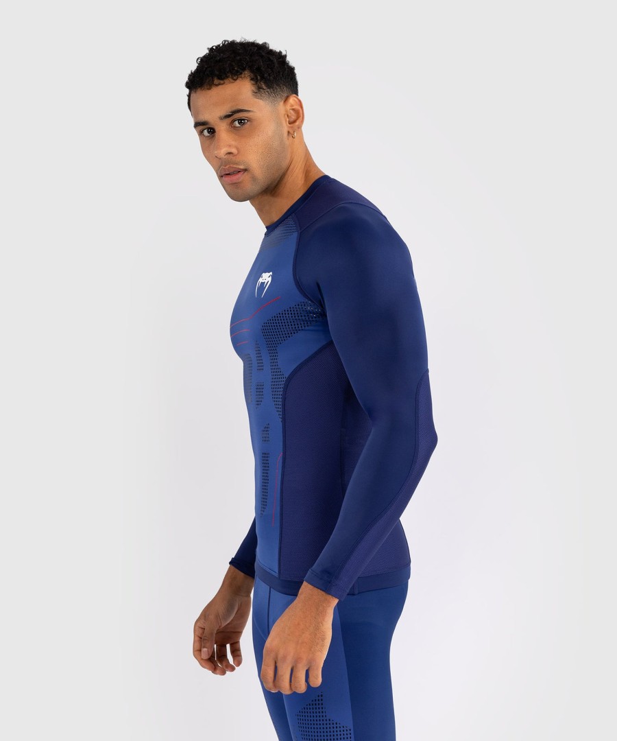 venum technical 3.0 langærmet rashguard - natblå