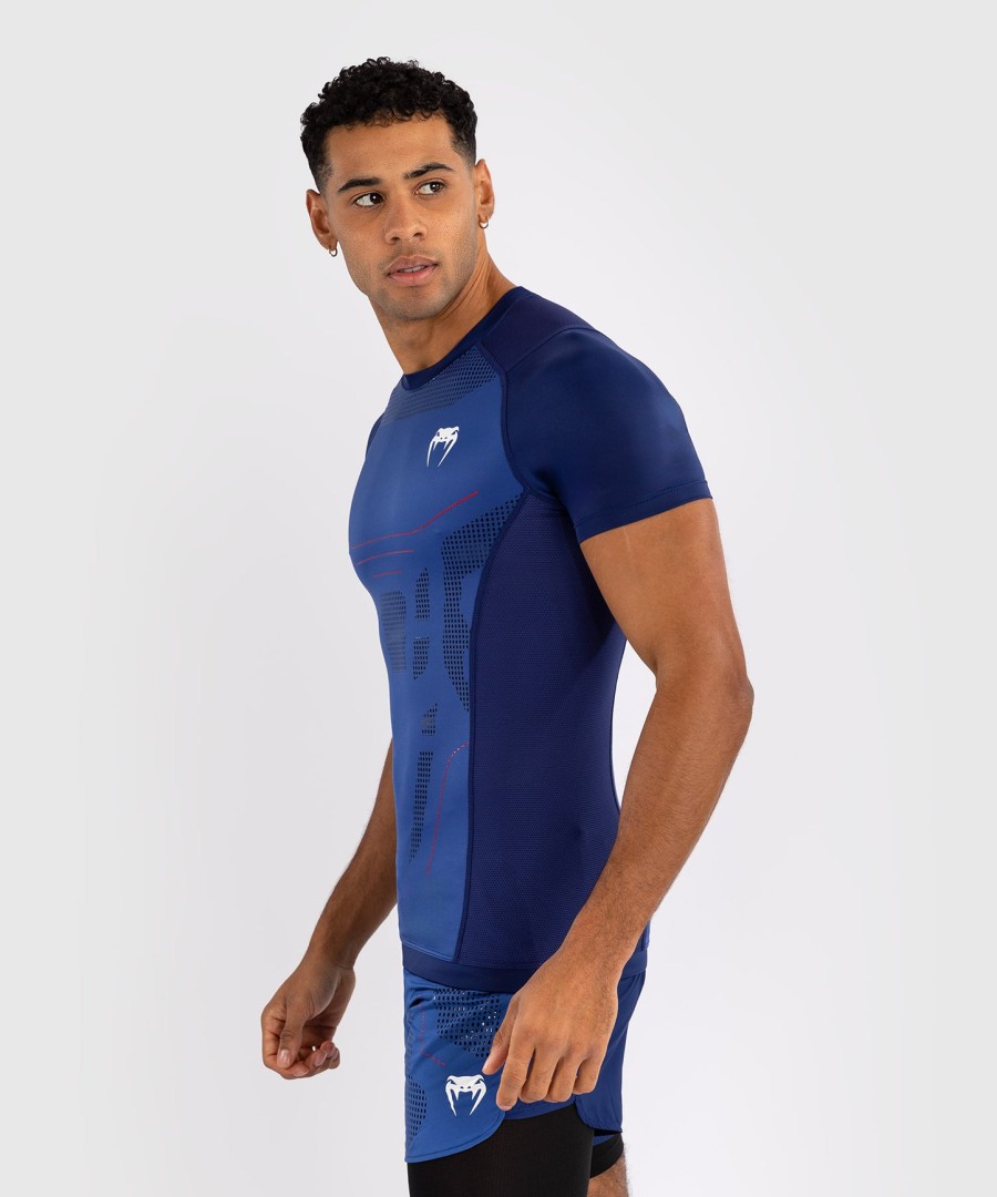 venum technical 3.0 kortærmet rashguard - natblå