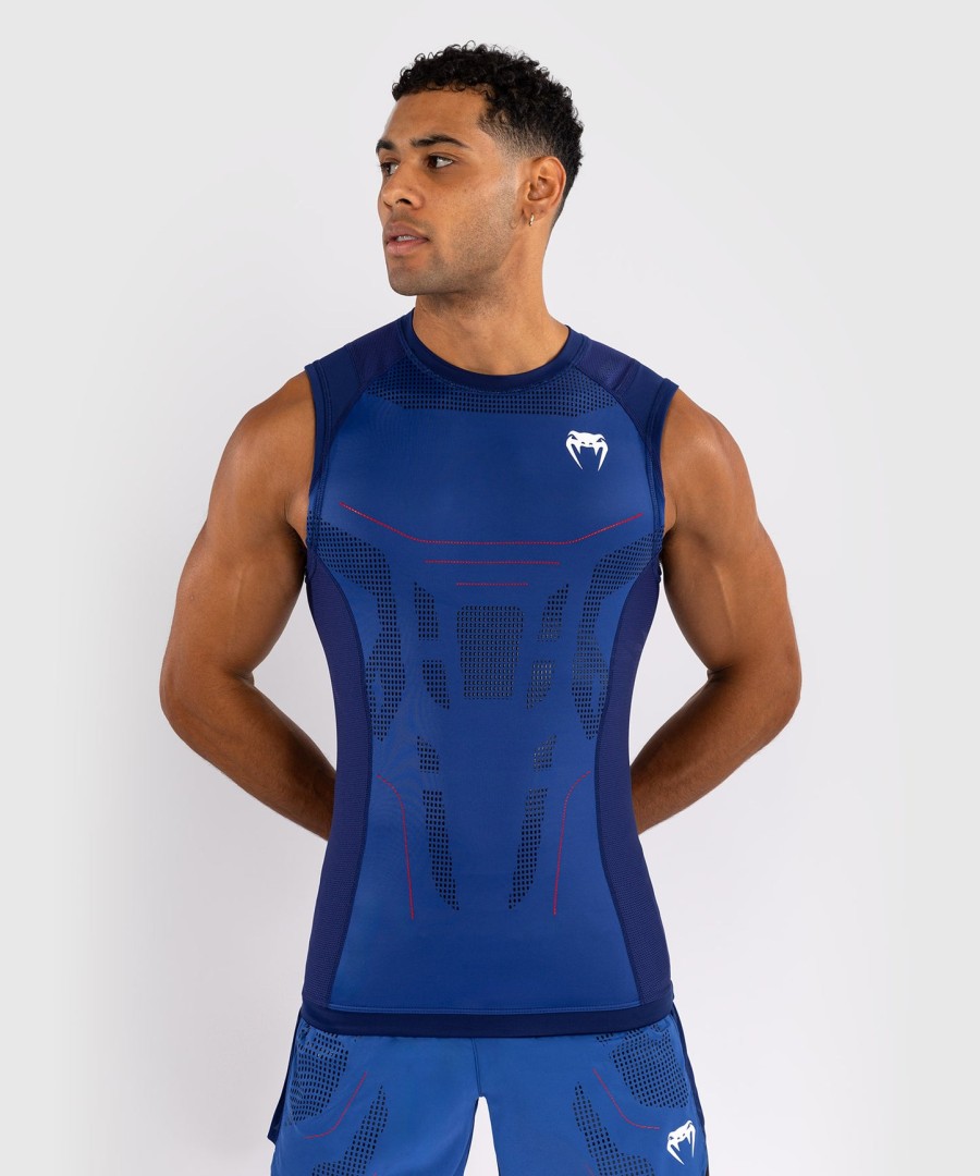 venum technical 3.0 Ærmeløs rashguard - natblå